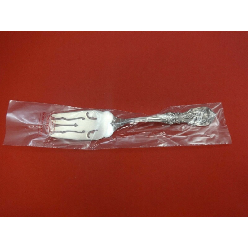 Francis I by Reed and Barton New Script Mark Sterling Cold Meat Fork 8" New