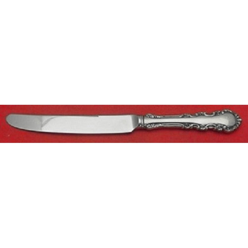 Georgian Rose By Reed and Barton Sterling Dinner Knife French Wide Handle 9 5/8"