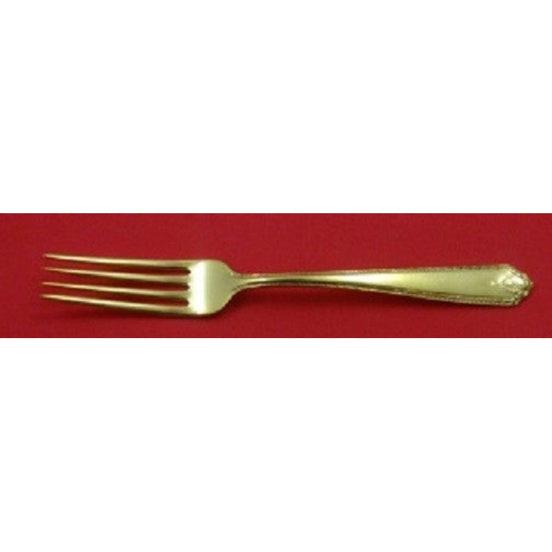 Lady Hilton Vermeil By Westmorland Sterling Regular Fork 7 1/4"