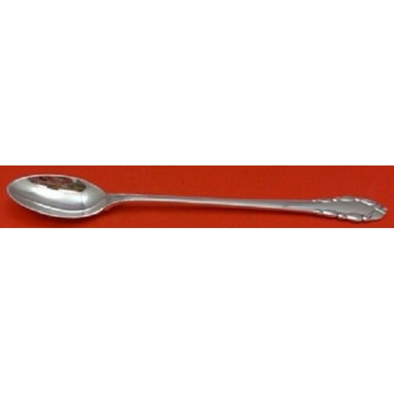 Lily of the Valley By Georg Jensen Sterling Iced Tea Spoon w/ GI Mark 7 3/8"
