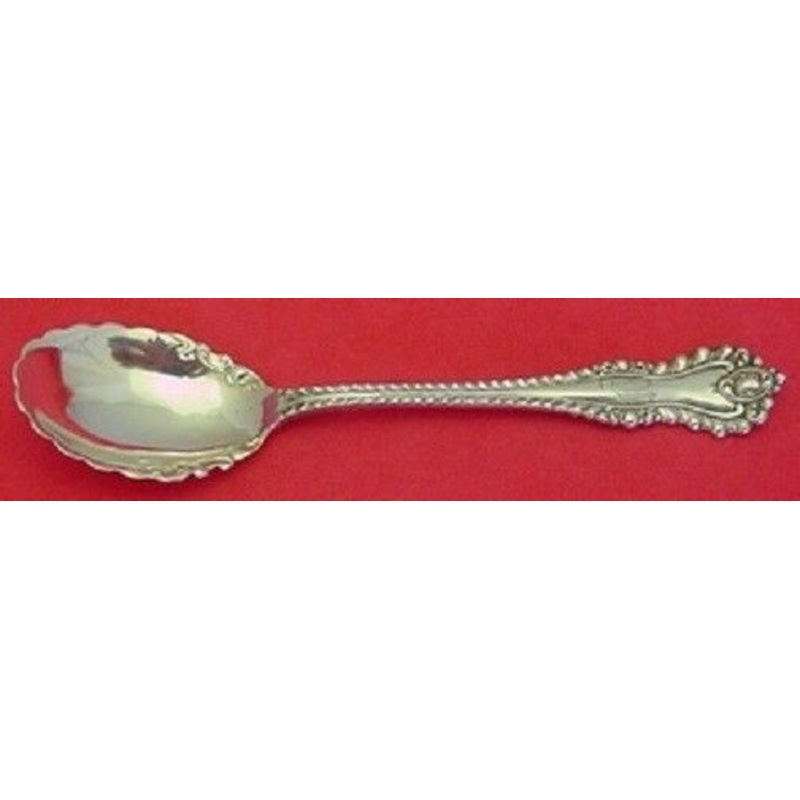 Mazarin by Dominick and Haff Sterling Ice Cream Spoon Org. Scalloped 5 1/2"