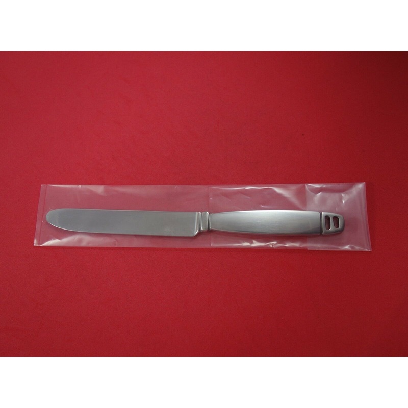 Notch by Lisa Jenks Stainless Steel Dinner Knife 9 1/2" New Flatware