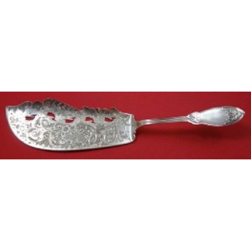 Oriental By John Polhamus/ Shiebler Sterling Fish Server BC Pcd w/ Fish 12"