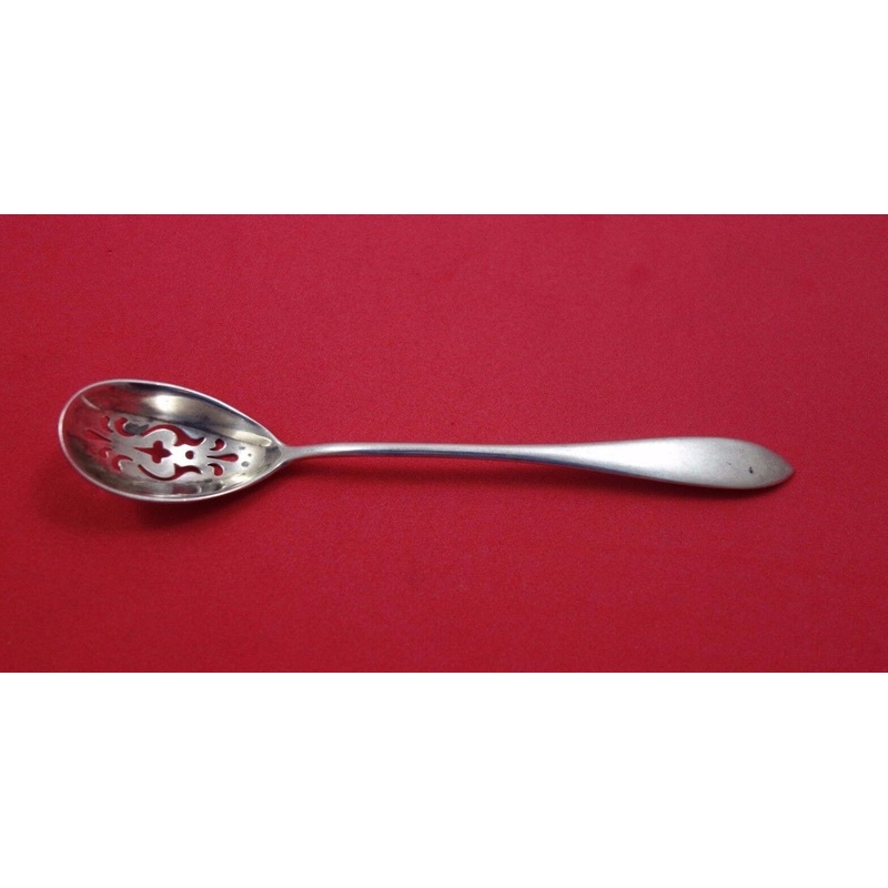Patria by International Sterling Olive Spoon Original Pierced 5 7/8"