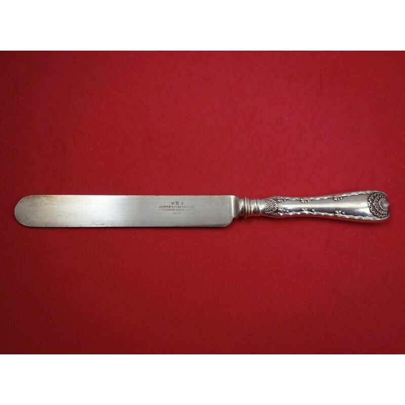 Wave Edge by Tiffany and Co Sterling Banquet Knife with Replaced Stainless Blade