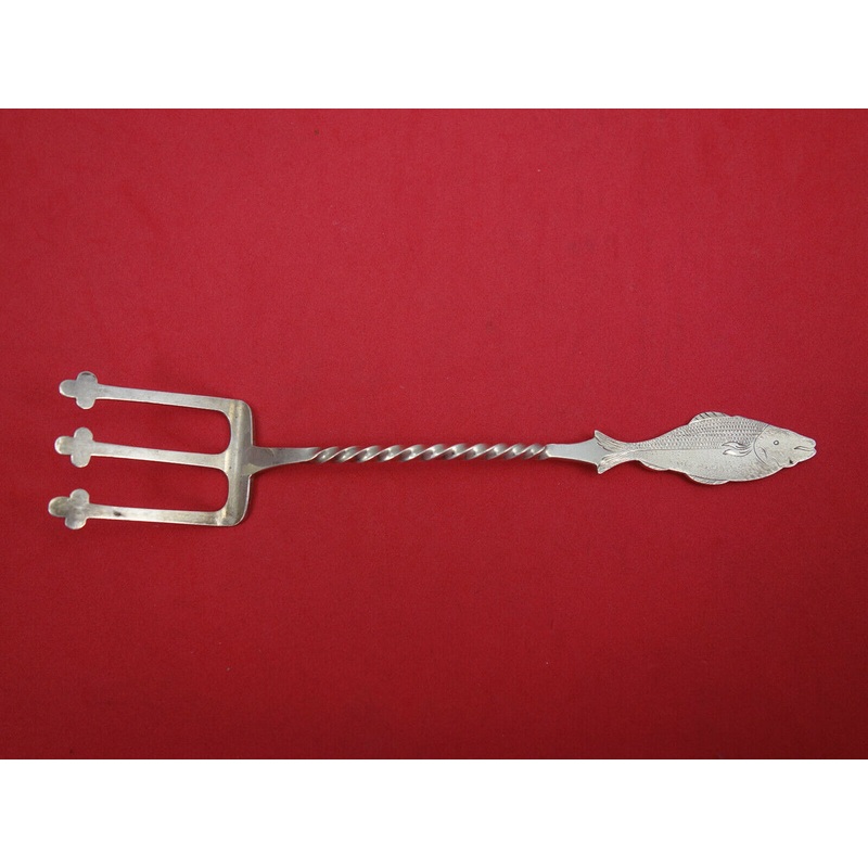 Dutch Sterling by Various Makers Sterling Sardine Fork BC w/Sardine Handle