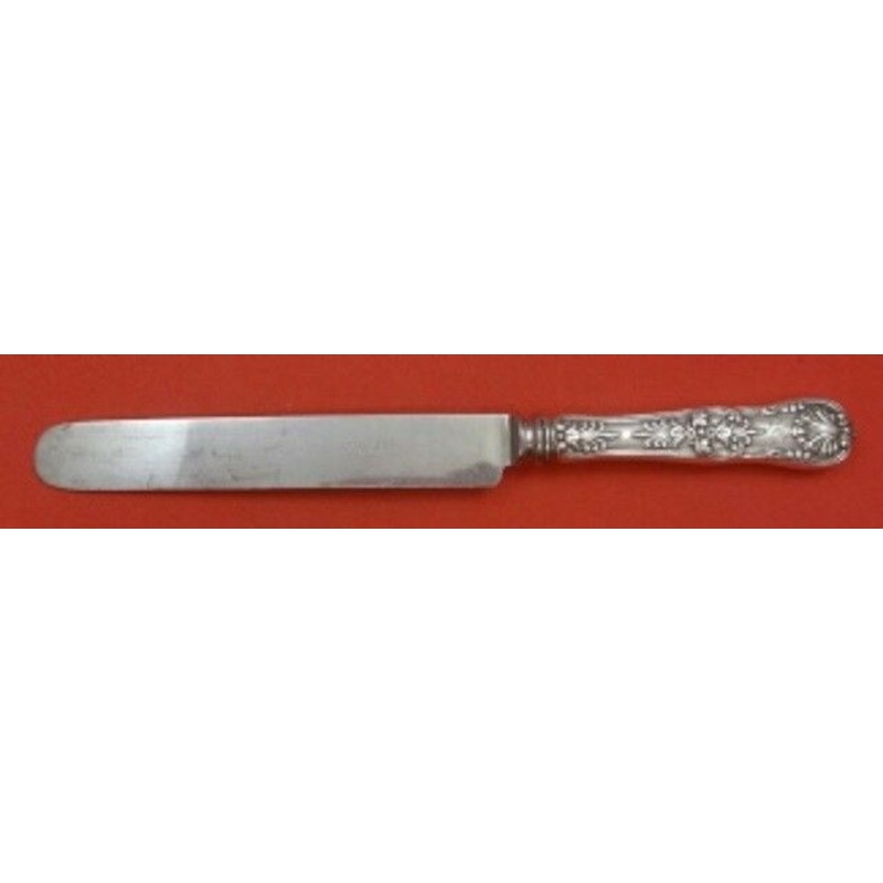 English King by Tiffany and Co Sterling Regular Knife w/ J.Rodgers Blunt Blade