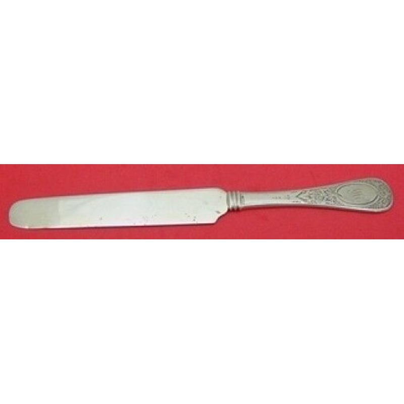 Ivy aka Antique Ivy Eng by Tiffany & Co. Sterling Dessert Knife AS 7 3/4"