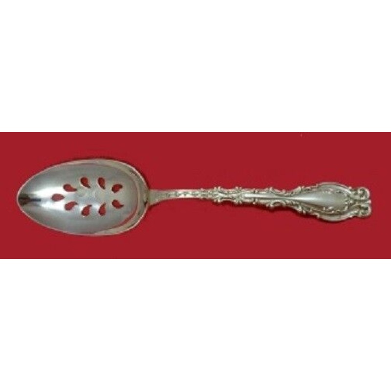 Josephine by Frank Whiting Sterling Serving Spoon Pierced 9-Hole Custom 8"
