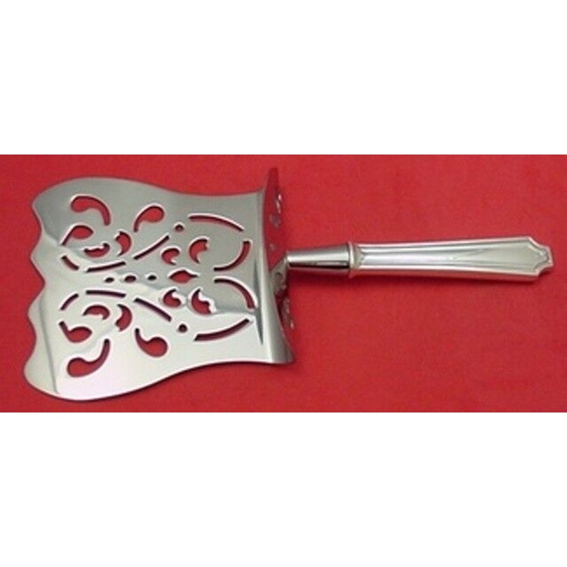 King Albert by Whiting Sterling Asparagus Server Hooded HHWS Custom 9 1/2"