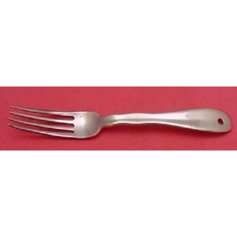 Lap Over Edge Plain by Tiffany and Co. Dinner Fork Lap Over Back Rounded Copper