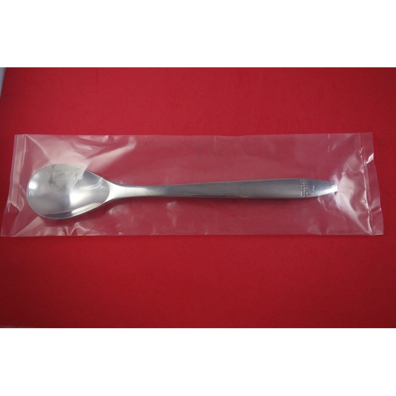 Lisa Jenks Stainless Steel Salad Serving Spoon 11 1/2" New