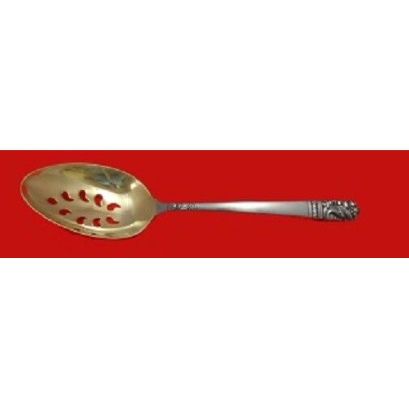 Mansion House by Heriloom / Oneida Sterling Serving Spoon Pcd 9-Hole Custom