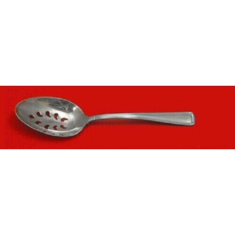 Marie Louise by Blackinton / Towle Sterling Serving Spoon Pierced 9-Hole Custom