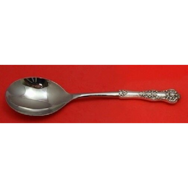 New King By Dominick and Haff Sterling Casserole Spoon HHWS 11 1/2" Custom