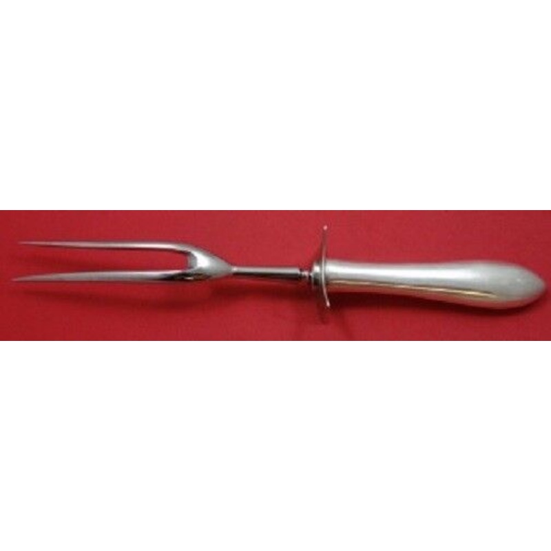 Pointed Antique Reed Barton Dominick Haff Sterling Roast Carving Fork 11"