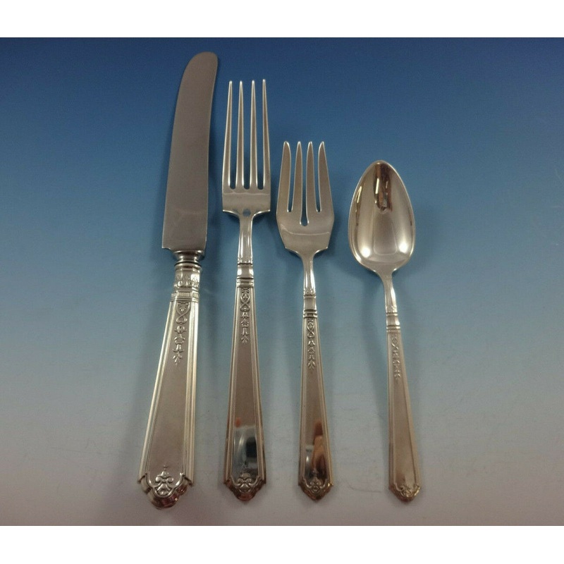 Princess Patricia By Durgin-Gorham Sterling Regular Size Place Setting(s) 4pc