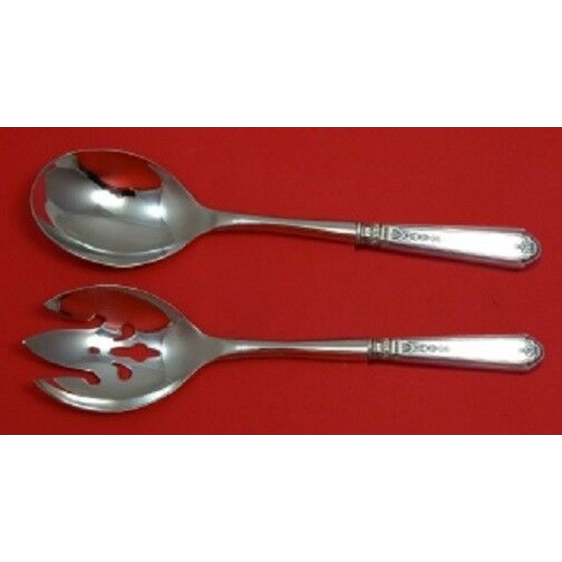 Princess Patricia By Durgin-Gorham Sterling Salad Serving Set HHWS 2pc Custom