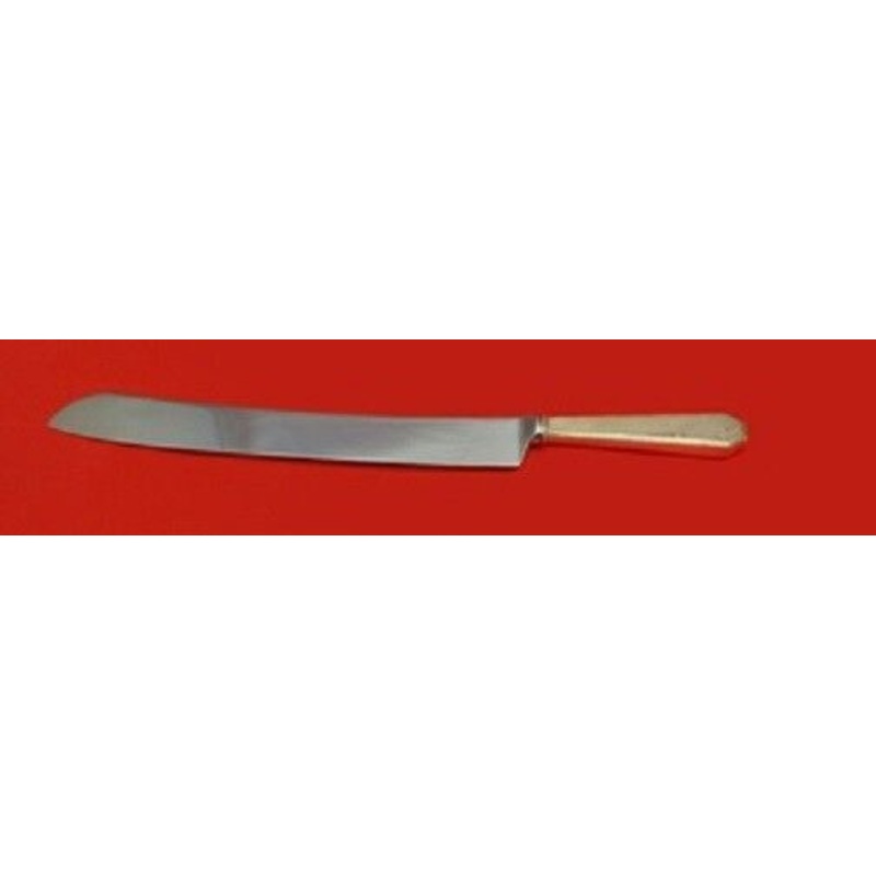 Queen Anne Plain by Dominick and Haff Sterling Wedding Cake Knife HHWS Custom