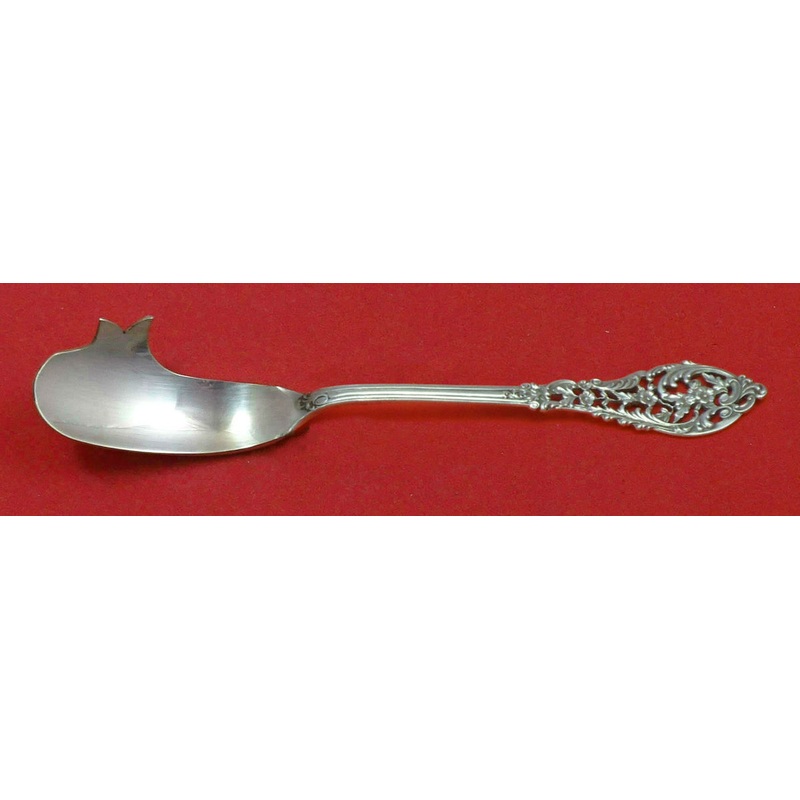 Trianon Pierced by Dominick and Haff Sterling Cheese Knife w/Pick FH AS Custom