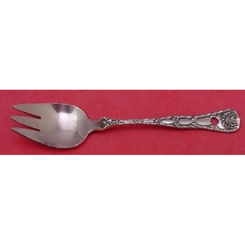Wave Edge By Tiffany Rare Copper Sample Terrapin Fork One of a Kind 5 1/4"