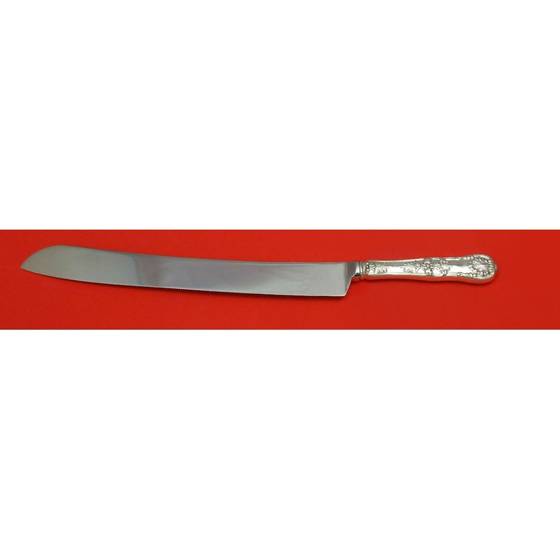 English King by Tiffany and Co Sterling Wedding Cake Knife Custom HHWS
