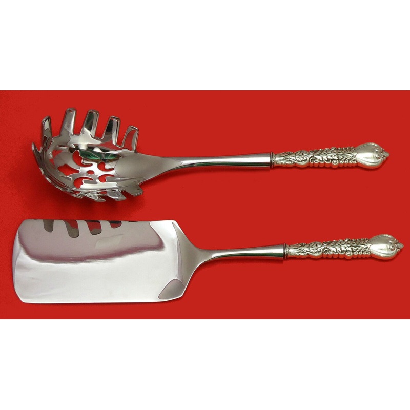 Florentine by Tiffany & Co. Sterling Italian Pasta Server Set 2pc HHWS Custom