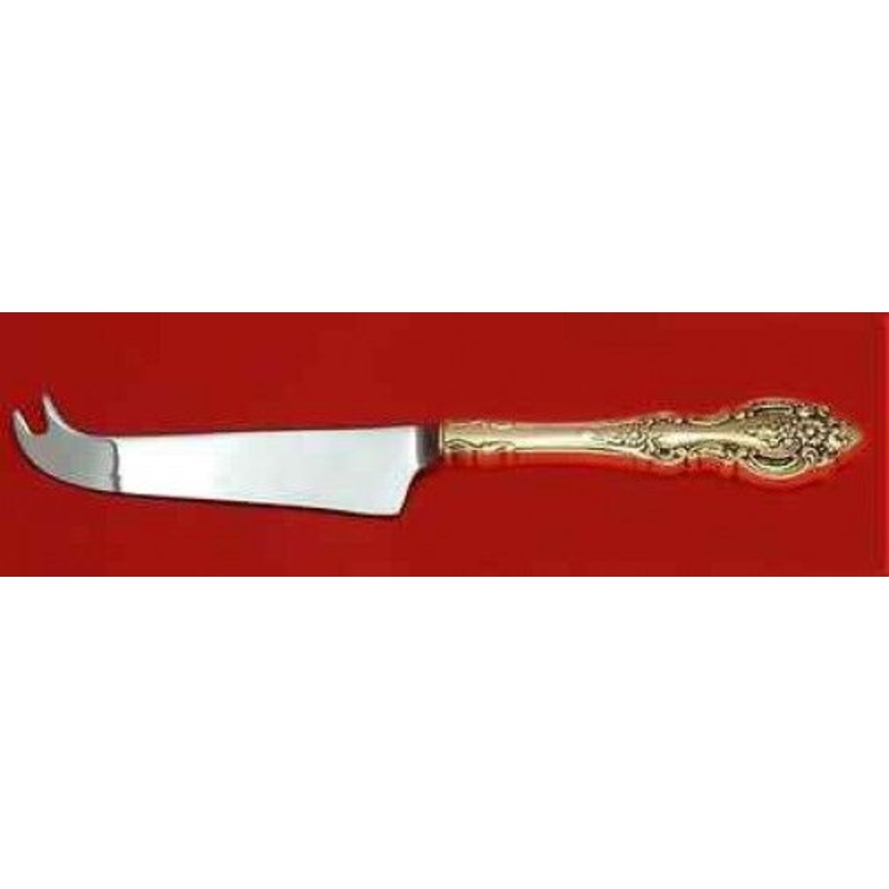 Grand Victorian by Wallace Sterling Cheese Knife with Pick HHWS Custom 8 1/4"