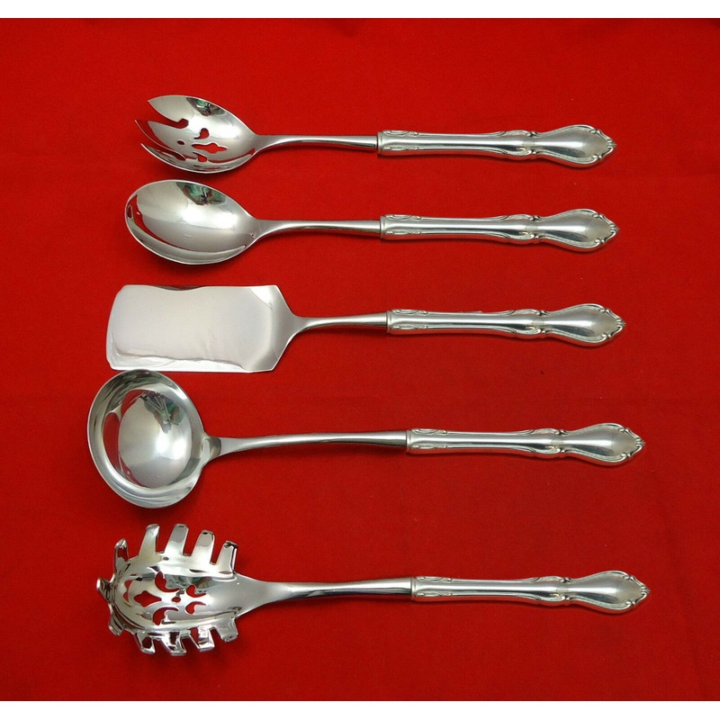 Hampton Court by Reed & Barton Sterling Hostess Set 5pc HHWS  Custom Made
