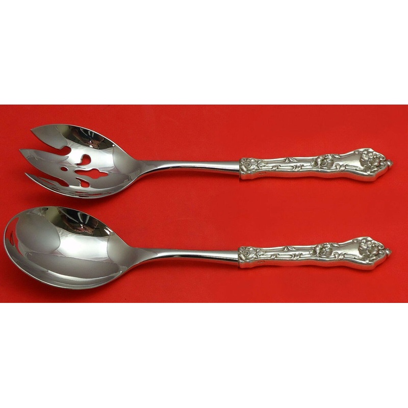 Intaglio by Reed & Barton Sterling Salad Serving Set 2pc HHWS  Custom Made