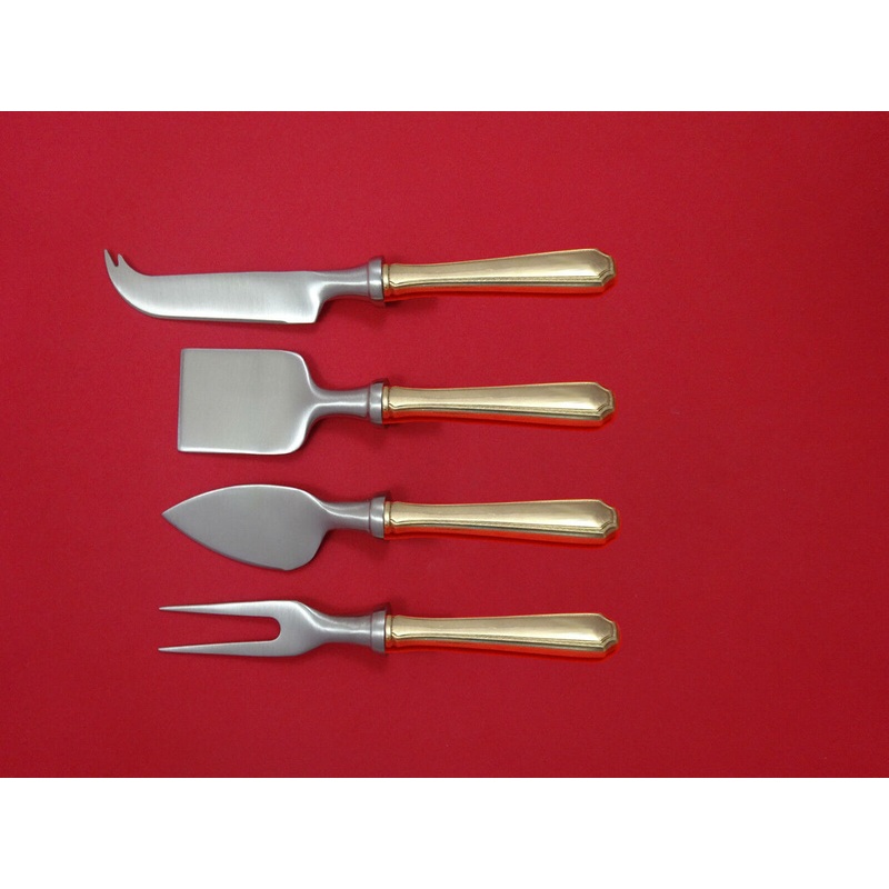 Lady Constance by Towle Sterling Cheese Serving Set 4 Piece HHWS Custom