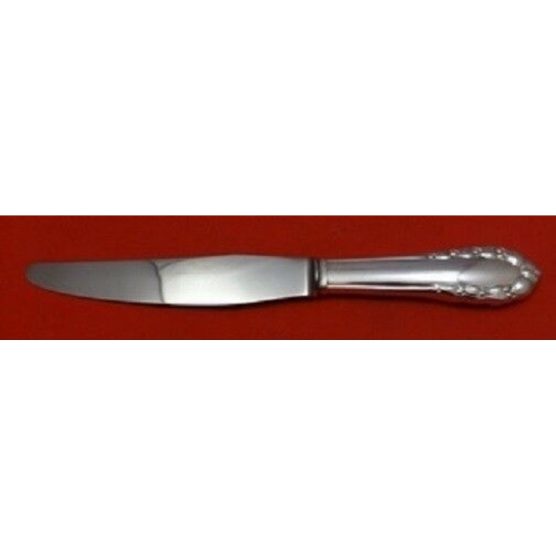 Lily of the Valley By Georg Jensen Sterling Dinner Knife Short, Pitted 9 1/8"