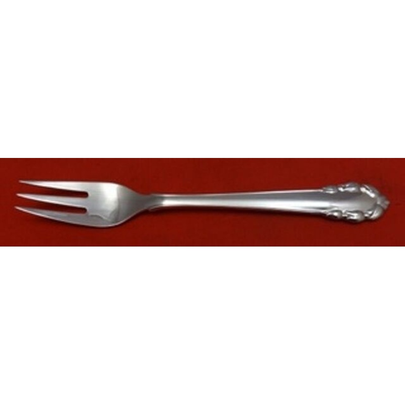 Lily of the Valley by Georg Jensen Sterling Salad Fork 3-Tine w/GI Mark 6 7/8"