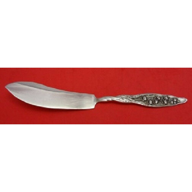 Lily of the Valley by Whiting Sterling FH Master Butter Wide Handle 6 3/4"