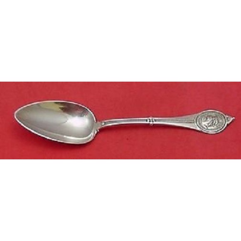 Medallion by Sperry D. Brower Sterling Serving Spoon 7 7/8"