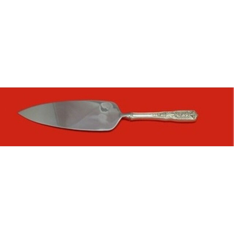 Milburn Rose by Westmorland Sterling Cake Server HH w/Stainless Custom 9 7/8"
