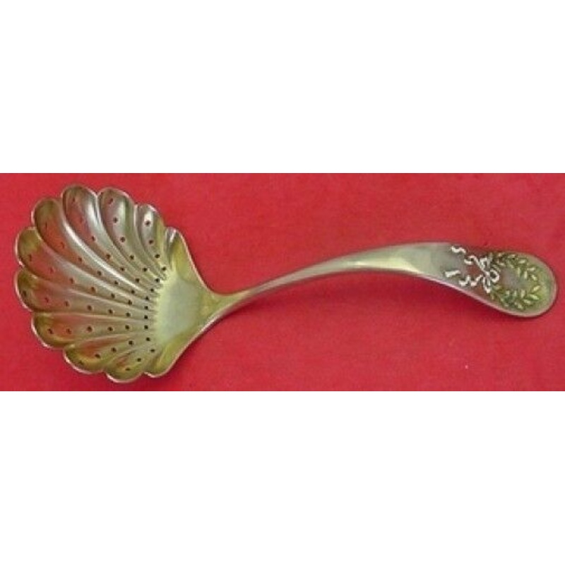 Napoleon by Shiebler Sterling Sugar Sifter Ladle 6 1/2"