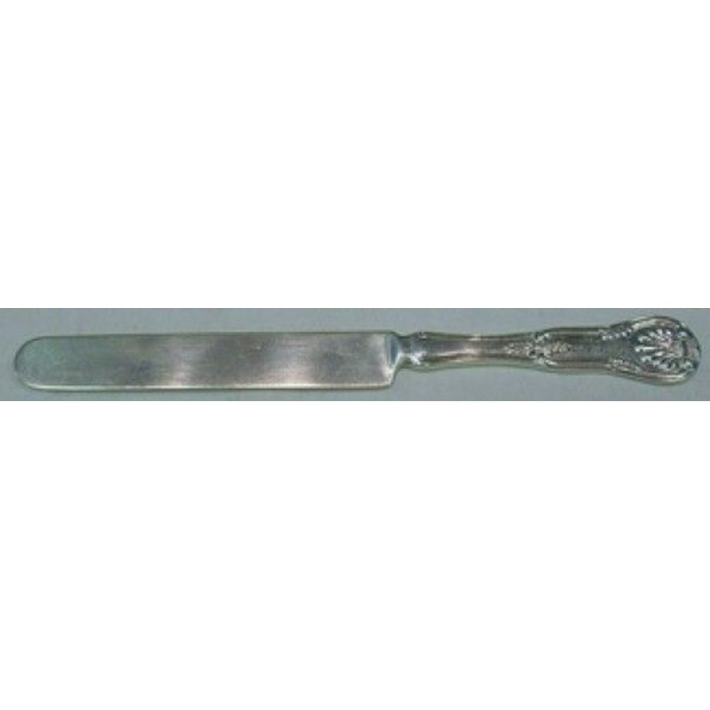 New King by Wood & Hughes Sterling Tea Knife 8 1/8"