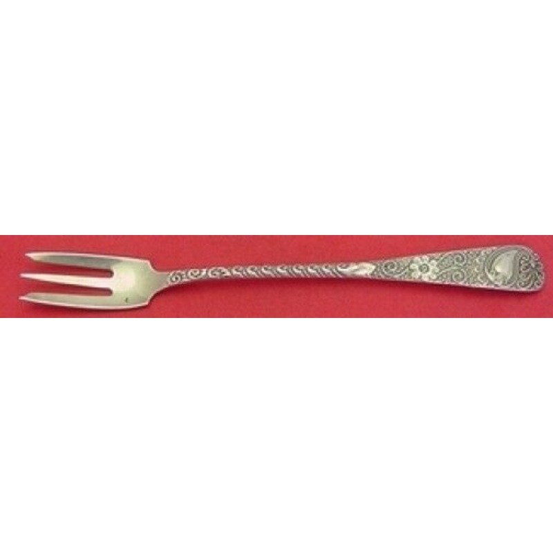 Paisley Design by Davis & Galt Sterling Cocktail Fork