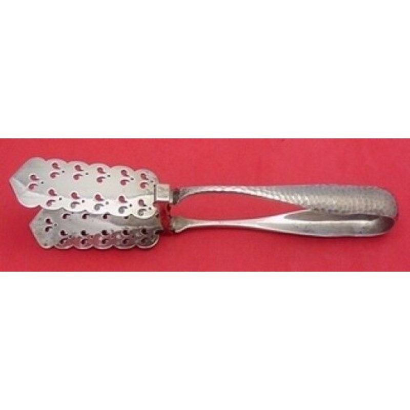 Pattern Unknown by Black Starr & Frost Sterling Asparagus Server Yoked Pierced