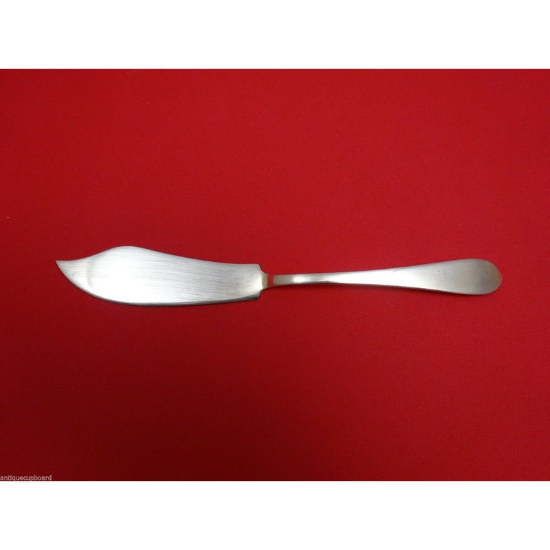 Pointed Antique by Reed Barton & Dominick Haff Sterling Master Butter FH 7 1/4"