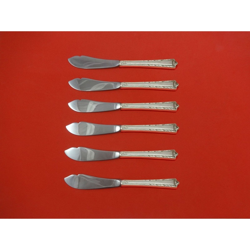 Processional by International Sterling Trout Knife Set 6pc. HHWS Custom 7 1/2"