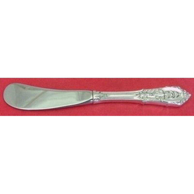 Rose Point by Wallace Sterling Butter Spreader Paddle Blade Hollow Handle 6 1/8"