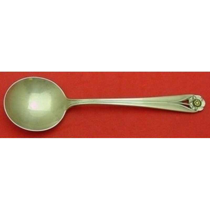 Golden Age by Frank Smith Sterling Cream Soup Spoon 6 1/4" Vintage
