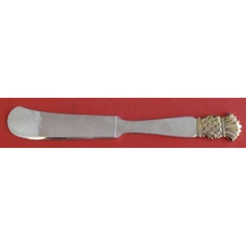 Grenada Gold By Old Newbury Crafters Sterling Butter Spreader AS Solid 5 3/4"