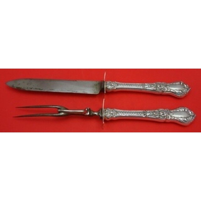 Henry II by Gorham Sterling Roast Carving Set 2pc (11 7/8" Knife & 11" Fork)
