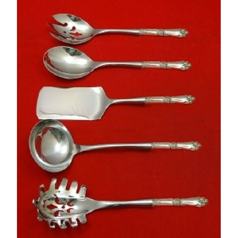 La Marquise By Reed and Barton Sterling Hostess Serving Set HHWS 5pc Custom