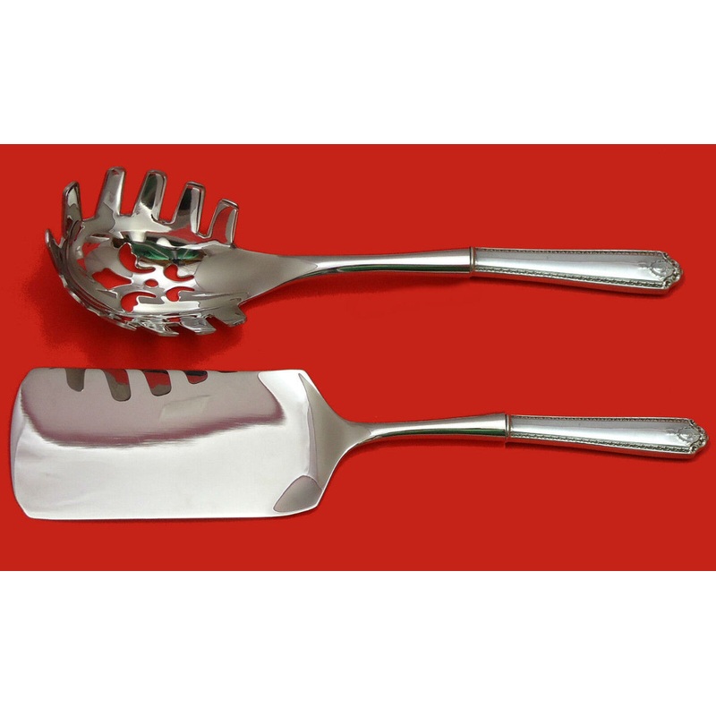Lady Hilton by Westmorland Sterling Italian Pasta Server Set 2pc HHWS Custom