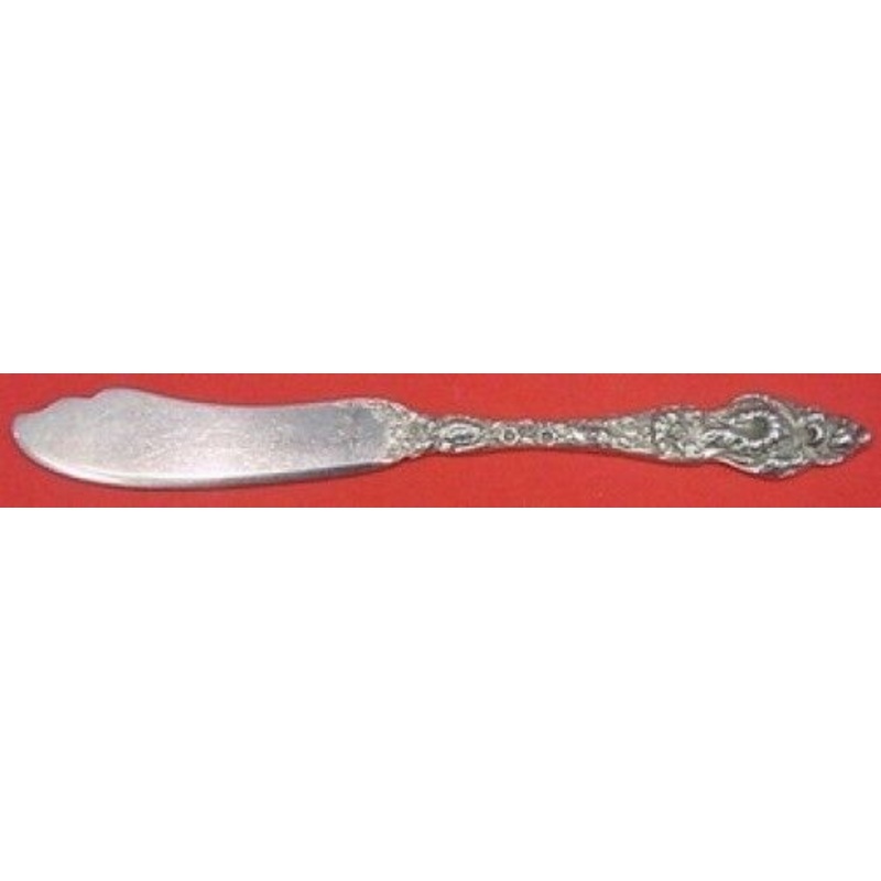 Les Six Fleurs by Reed & Barton Sterling Butter Spreader FH All Sterling 5 3/4"