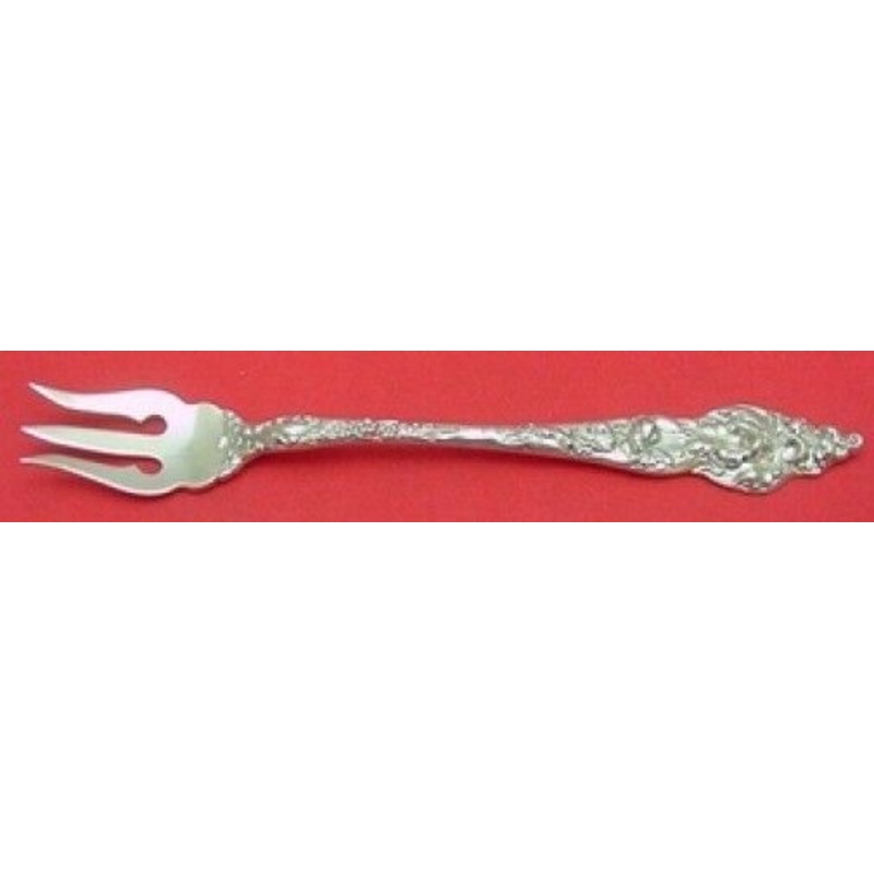 Les Six Fleurs by Reed & Barton Sterling Cocktail Fork 5 3/4"